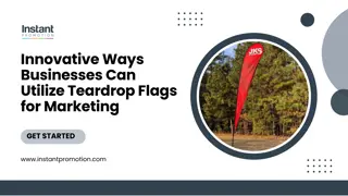 Innovative Ways to Use Teardrop Flags for Marketing