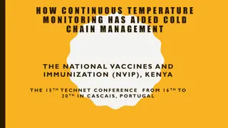 Continuous Temperature Monitoring for Cold Chain Management