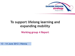 Supporting Lifelong Learning and Mobility Initiatives