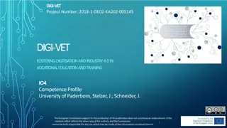 DiGI-VET Fostering Digitisation and Industry 4.0 in Vocational Education