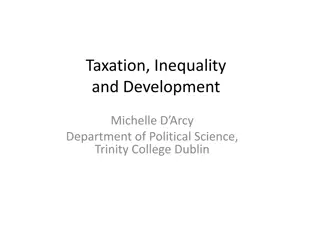 Taxation, Inequality, and Development Insights