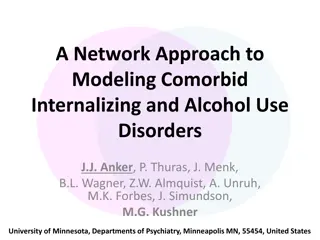 A Network Approach to Comorbid Internalizing and Alcohol Use Disorders