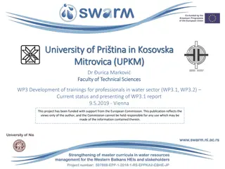 Development of Training Programs for Water Sector Professionals