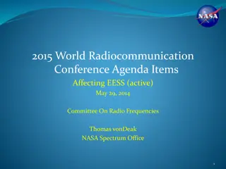2015 World Radiocommunication Conference Agenda Items