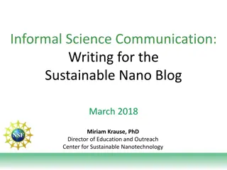 Unlocking Sustainable Nano Blog Tips