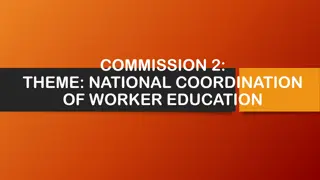 THEME: NATIONAL COORDINATION