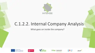 Internal Company Analysis - Strengths, Weaknesses, and Financial Analysis