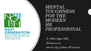 Mental Toughness for HR Professionals