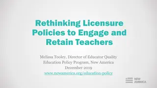 Rethinking Licensure
