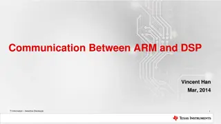 ARM and DSP Communication Methods