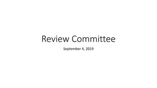 Review Committee Updates and FICA Exemptions for CUNY PhD Students