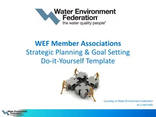 DIY Strategic Planning & Goal Setting Template for WEF Member Associations