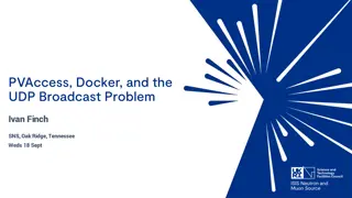 UDP Broadcast in pvAccess and Docker