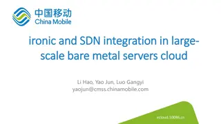 Ironic and SDN Integration in Large Scale Bare Metal Servers Cloud