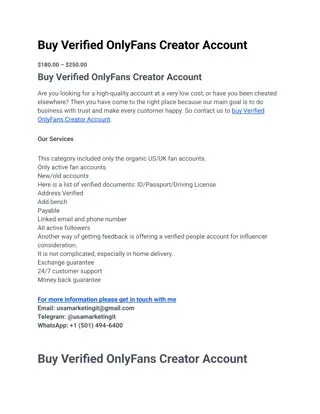 54.43 best to buy verified onlyfans Account  { 2025 }