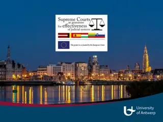 Supreme Courts as Guarantee for Effectiveness in the EU: Administration Focus