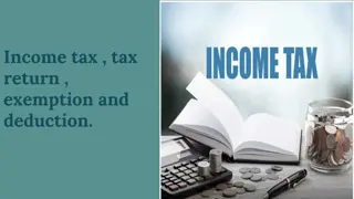 Income Tax Basics: Understanding Taxation System