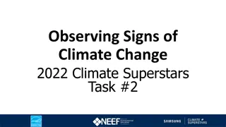 Climate Change Indicators