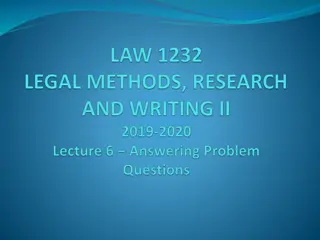 Legal Analysis of Goldilocks' Actions in Three Bears' House