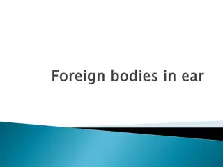 Foreign Bodies in the Ear: Symptoms and Removal Methods