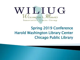 Spring 2019 Conference at Harold Washington Library Center
