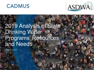 Analysis of State Drinking Water Programs Resources and Needs - August 2020