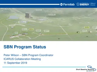 SBN Program Status