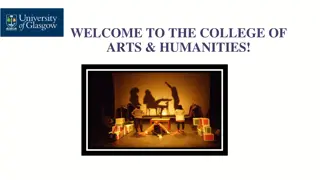Welcome to the College of Arts & Humanities