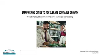A State Policy Blueprint for Inclusive Municipal Contracting