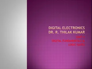 Digital Fundamentals & Logic Gates Overview