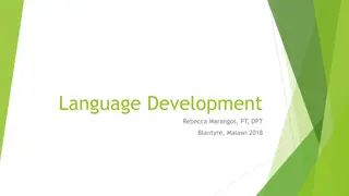 Language Development Essentials