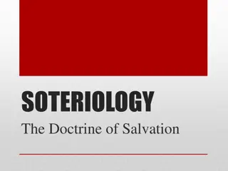 Soteriology: The Doctrine of Salvation