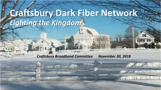 Craftsbury Dark Fiber Network