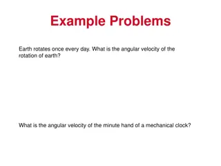Example Problems