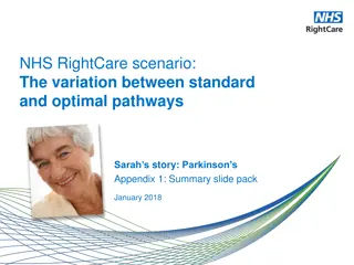 The variation between standard and optimal pathways