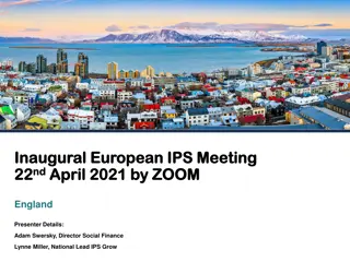 Inaugural European IPS Meeting 2021 by ZOOM