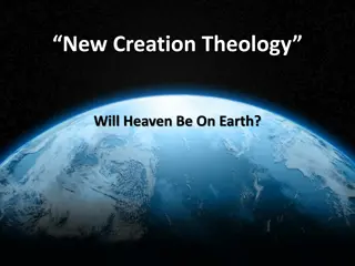 “New Creation Theology