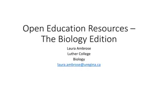 Open Education Resources: A Journey to Open Source