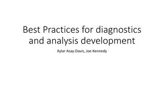 Best Practices for Diagnostics and Analysis Development