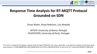 Response Time Analysis for RT-MQTT Protocol Grounded on SDN