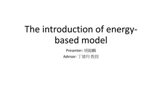 The introduction of energy- based model