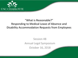 Responding to Medical Leave and Disability Accommodation Requests