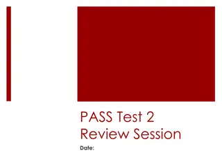 SPAG Test 2 Review & Analysis