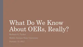 Insights into OERs: Student and Faculty Satisfaction
