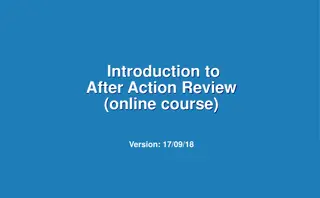 Qualitative Review of After Action Reviews