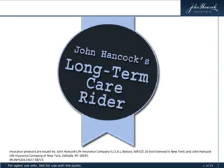 John Hancock's Long-Term Care Insurance Options