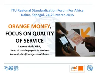 Orange Money Services in Senegal