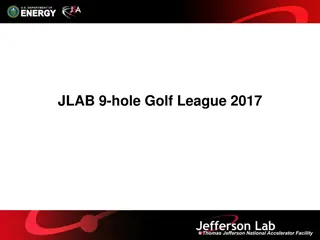 JLAB 9-hole Golf League 2017 Information