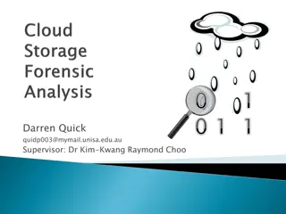 Cloud Storage Forensic Analysis Framework