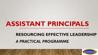 Effective Assistant Principal Leadership Programme